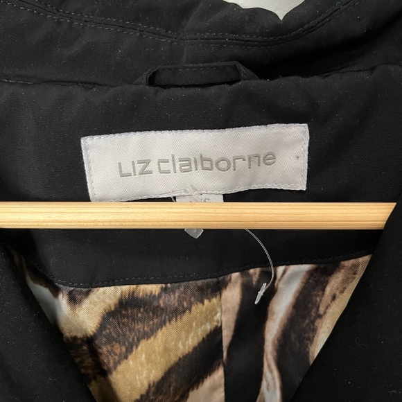 LIZ CLAIBORNE  DRESS COAT EUC SIZE LARGE - Picture 2 of 3